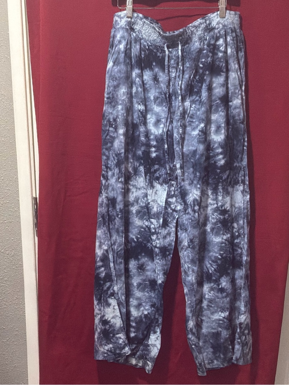 Style & Co. Men's Navy and Light Blue Tie-Dye Joggers